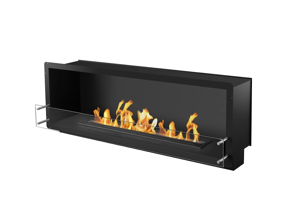 72inch firebox with 48inch manual burner SS-BLACK 2
