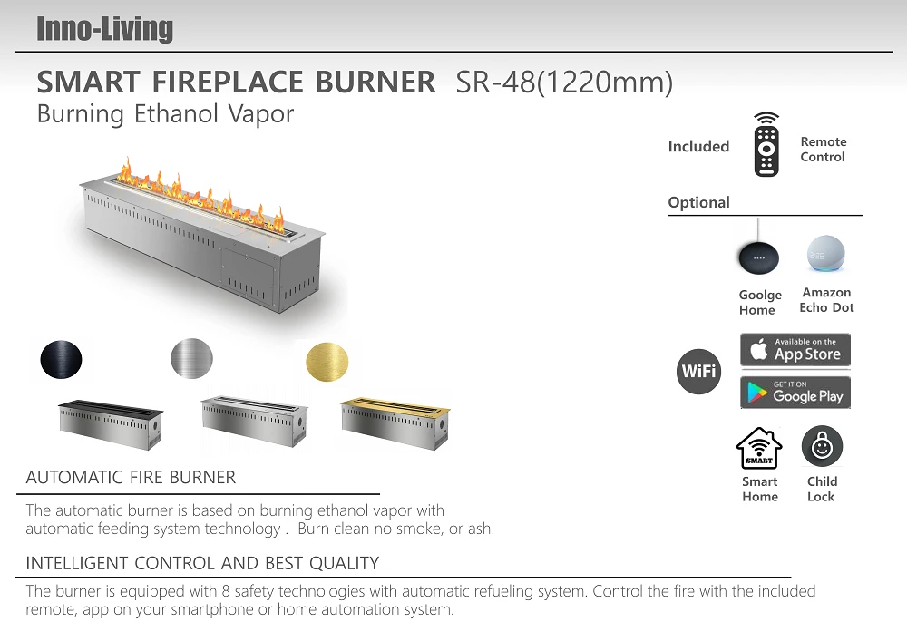 BEV fireplace SR4801 BEV fireplace SR4801